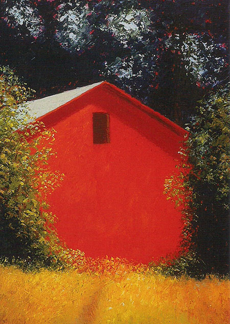 "Red Barn" by Justina Selinger