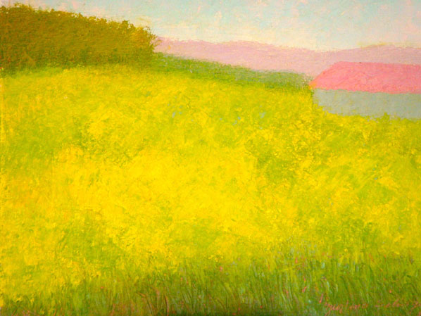 Mustard Field II 11 x 14