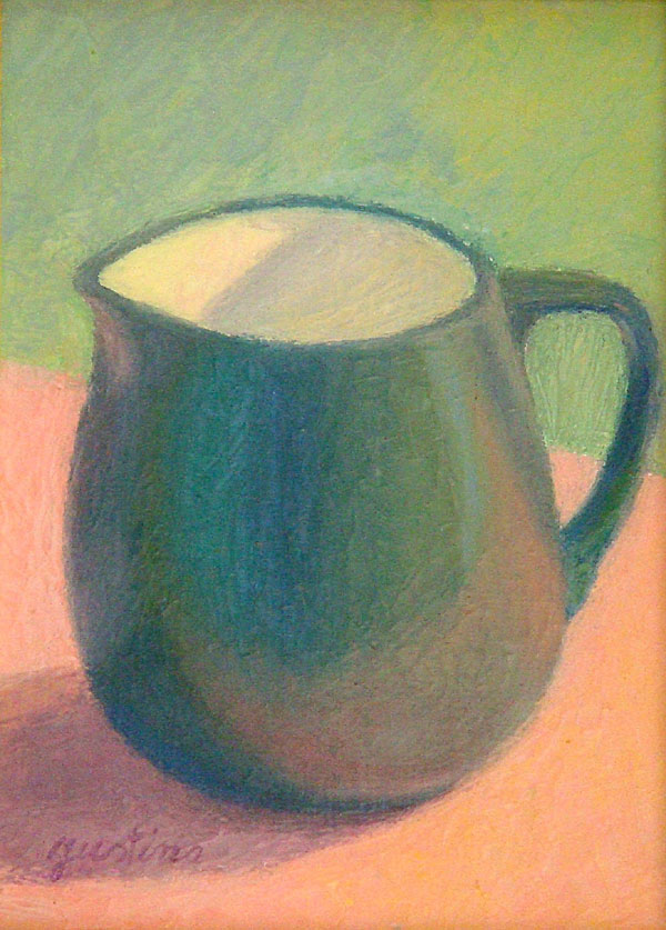 Blue Pitcher    8x6