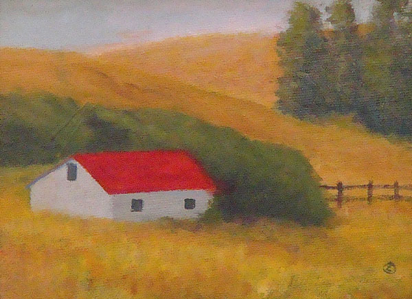 Gray Barn 6 x 8