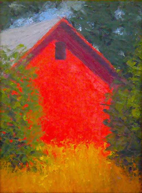 Red Barn 8 x 6