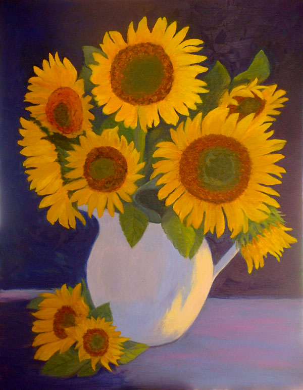 Sunflowers II    28x22